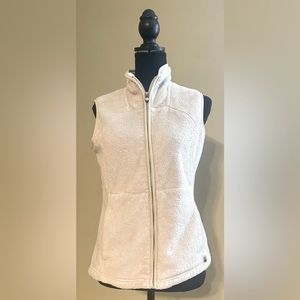 The North Face White Vest in Size Medium
